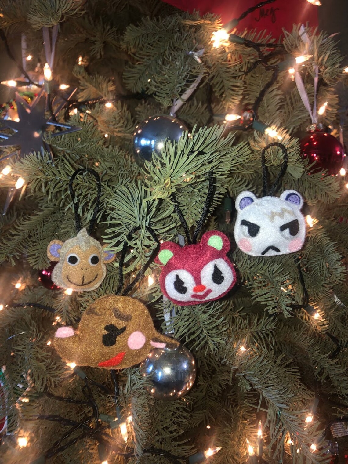 Custom Animal Crossing Character Felt Ornament Etsy