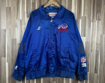 Vintage 1990s Buffalo Bills Apex One Pro Line Puffer Jacket Large