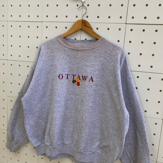 Vintage 90s Ottawa Canada Sweatshirts Vintage You… - image 2