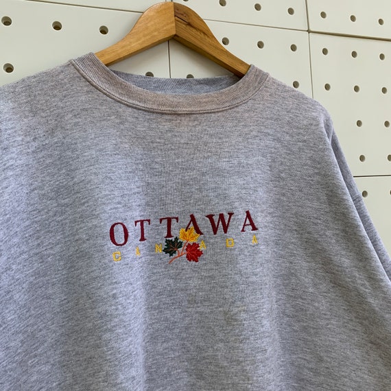 Vintage 90s Ottawa Canada Sweatshirts Vintage You… - image 5