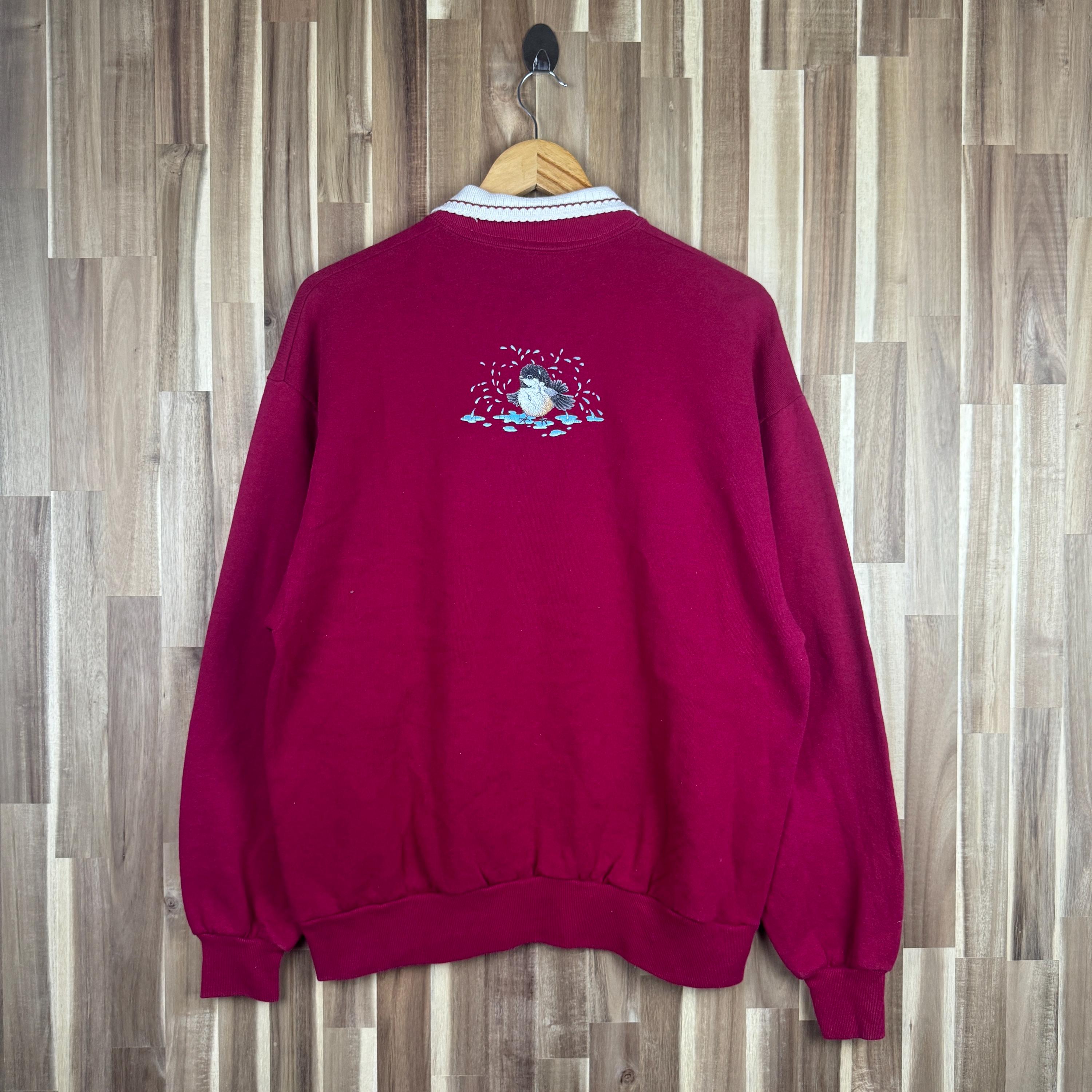 Sweat-shirt vintage des années 90 pour femmes, fleurs