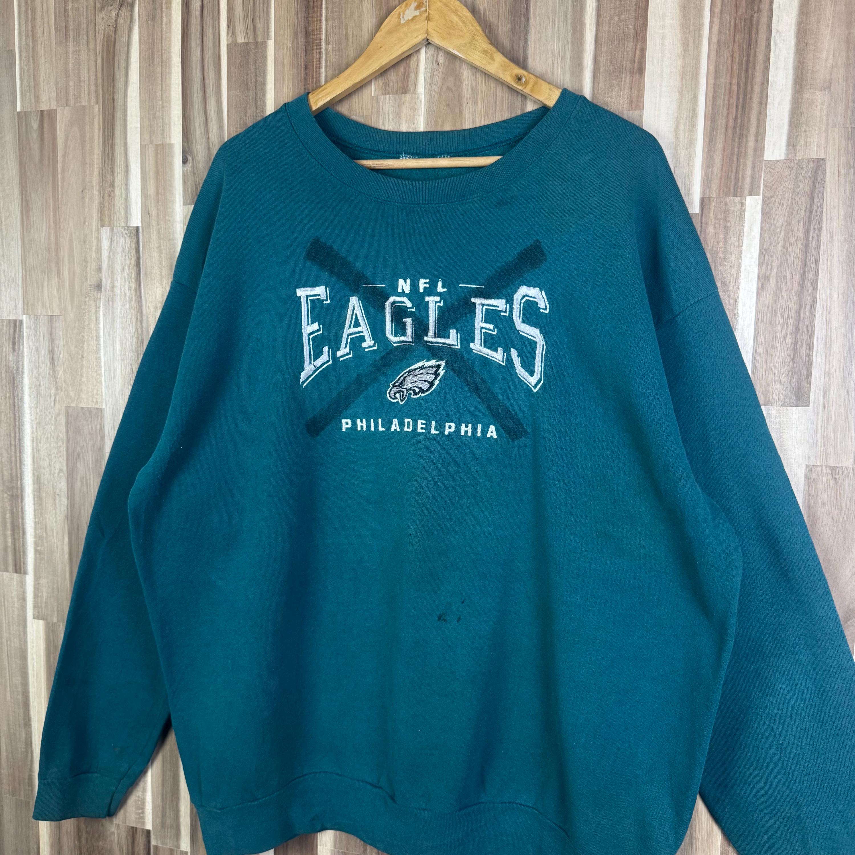 USA製 90年代 NFL フィラデルフィア・イーグルス チームロゴ プリント 