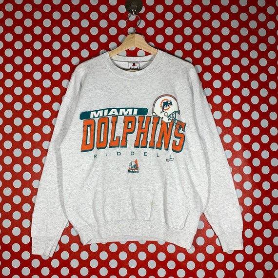 miami dolphins crewneck sweatshirt