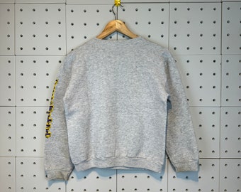 Sweat Vintage Snoopy & Woodstock Années 70 - Made In USA - Taille S Homme - État Occasion Très Bon - Zip 1/4, Manches Longues