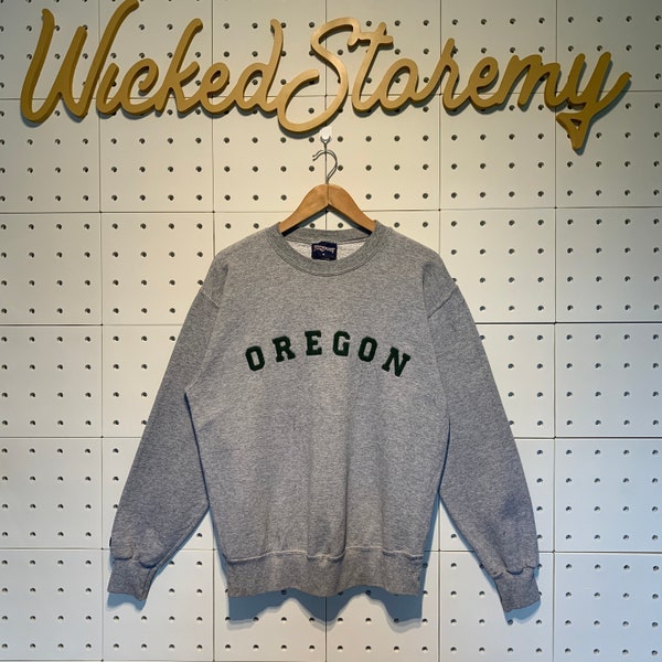 University of Oregon Vintage Sweatshirt Etsy