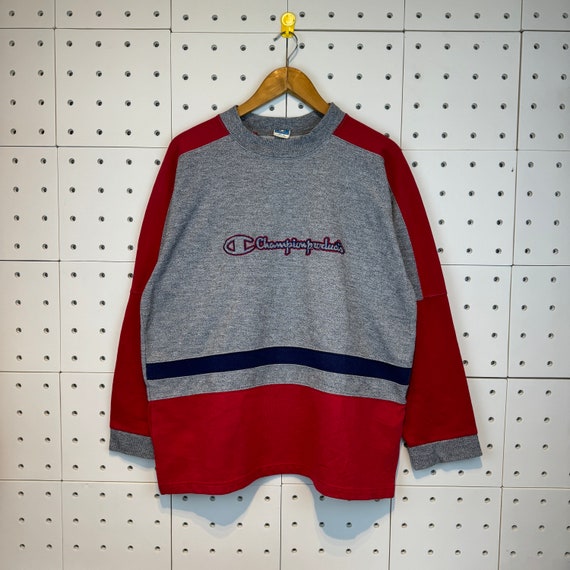 Y*N様 90s Champion reverse weave college Vintage 90s Champion Reverse Weave Distressed Hoodie