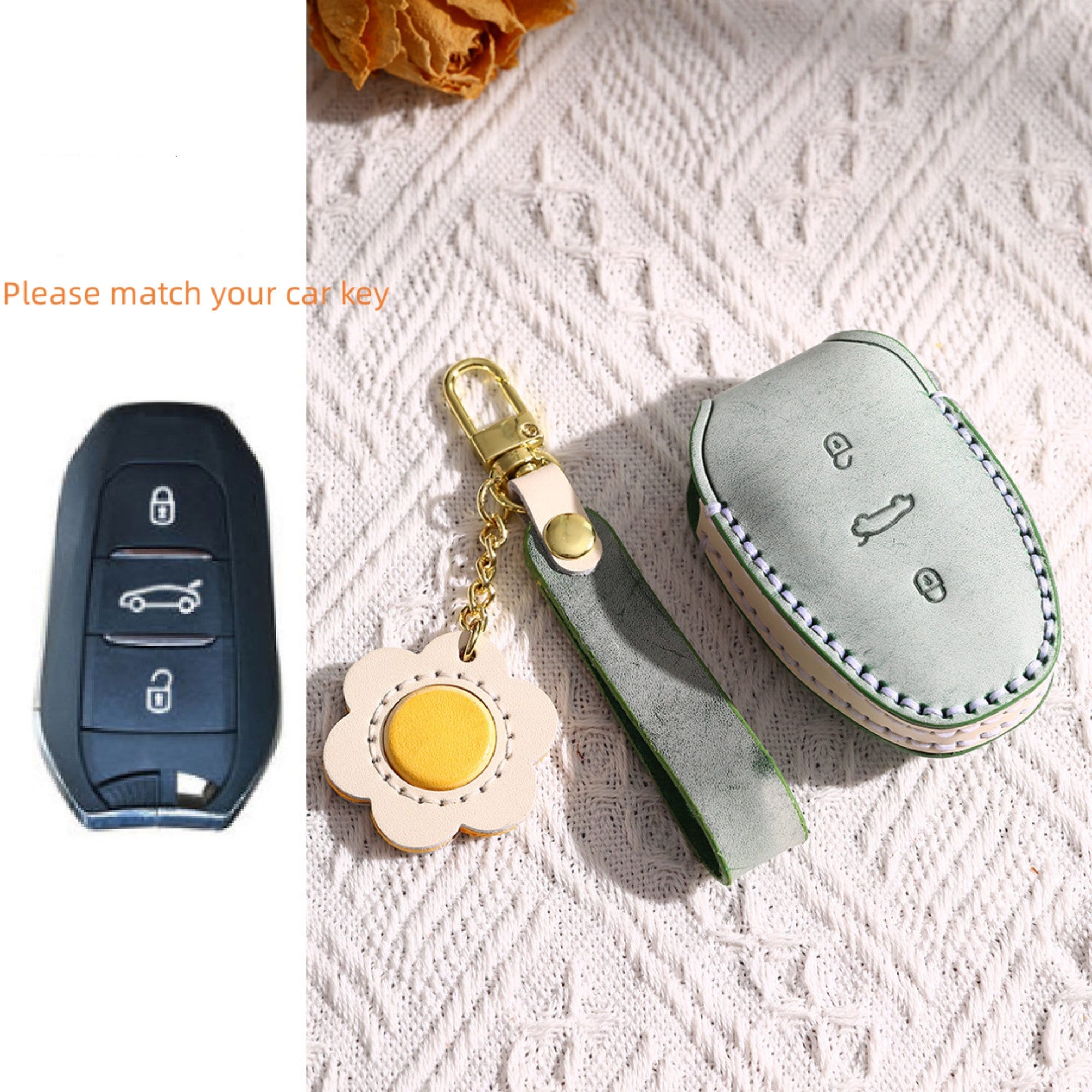 Pure Handmade Leather Lexus Car Key Case for Old Rx270es240 Lexus Lx570, Remote  Key Case, Key Case, Key Fob Cover, Car Key Cover 