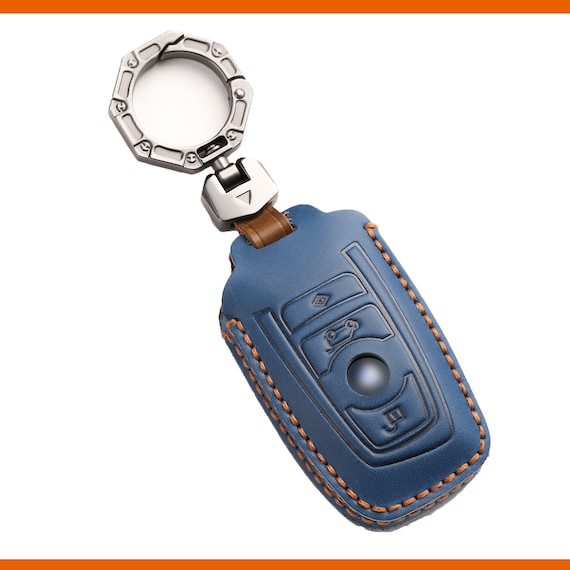 Für 2/3 Tasten Erste Schicht Rindsleder Schlüsselhülle, Leder Vintage Auto  Schlüssel Schutzhülle, Geschenkbox Verpackung, Ohne Autoschlüssel
