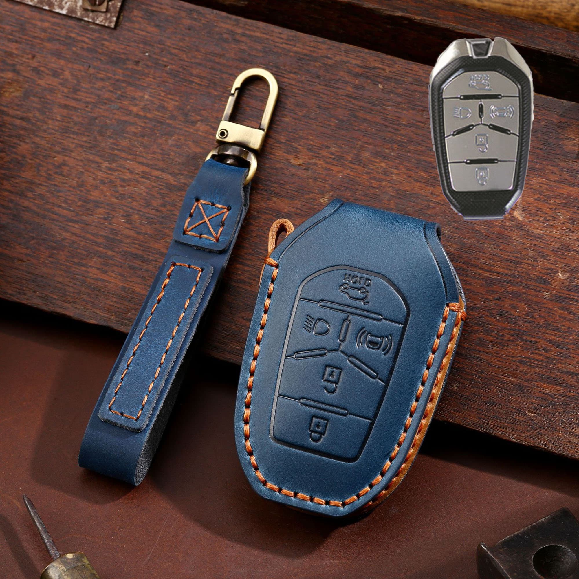 Ssangyong Motors Fernbedienung Schlüsseltasche, Auto Schlüsseltasche,  Schlüsselanhänger, Auto Schlüsselhülle, Schlüsselanhänger, Leder  Schlüsseltasche für - .de