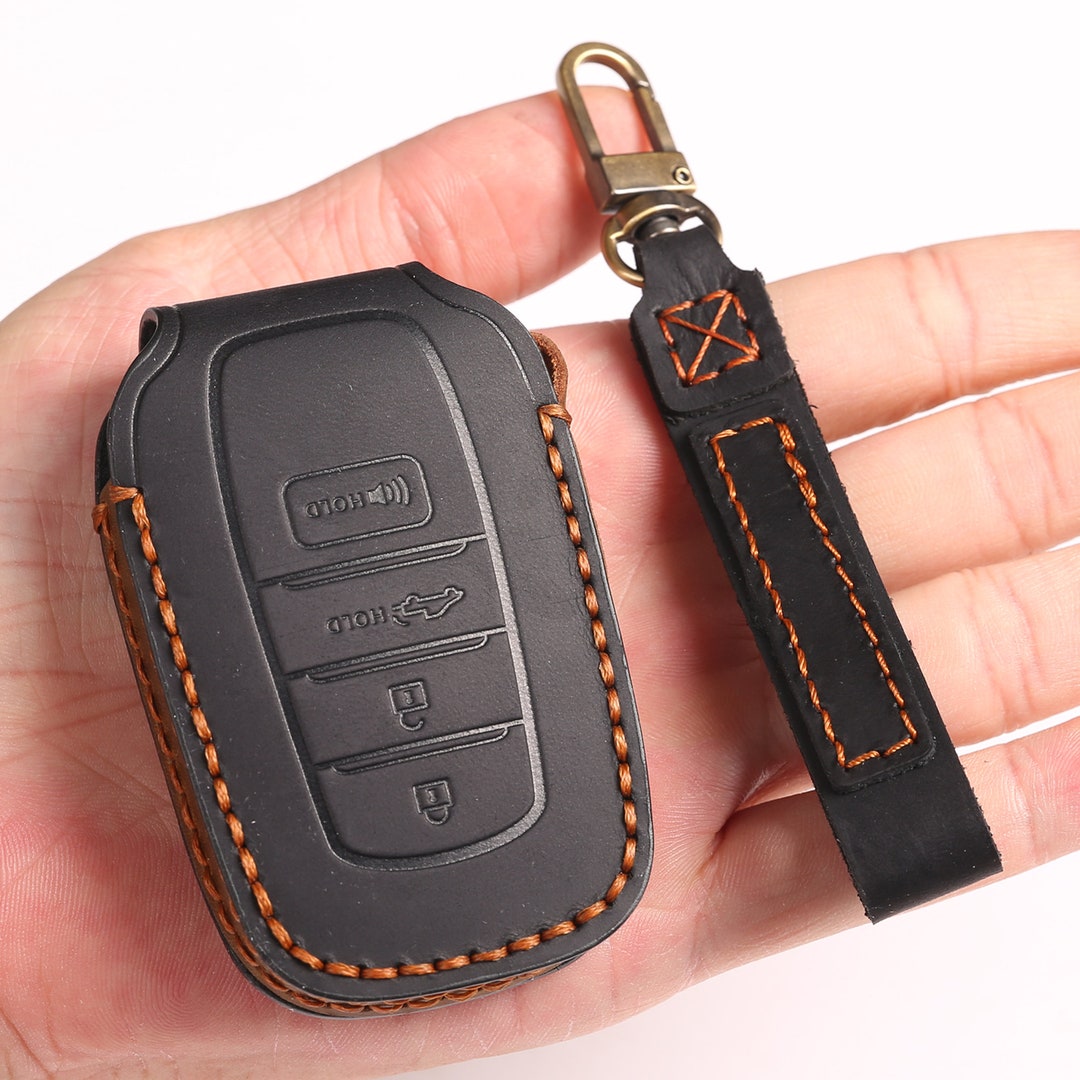 Toyota Crown Key Fob Cover, Leather Key Case for Toyota Tovota Crown ...