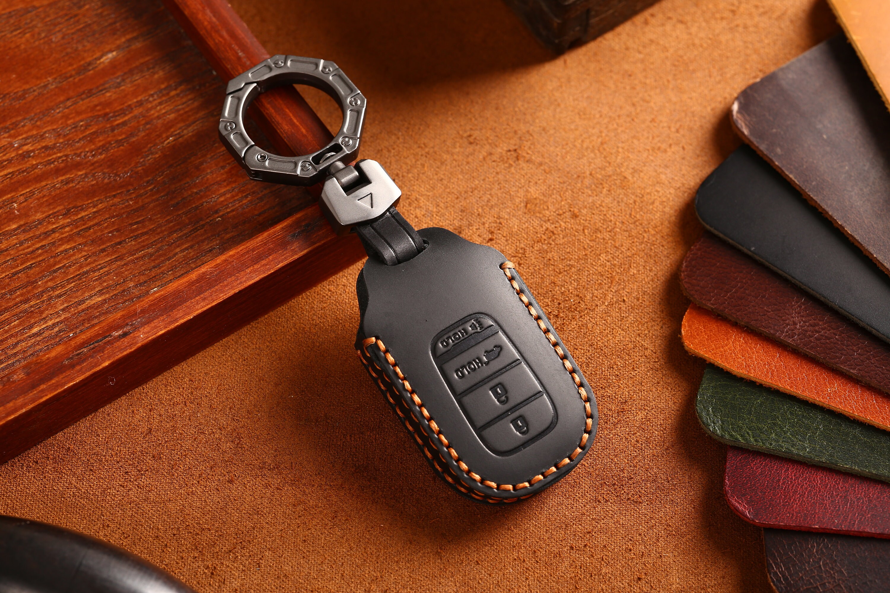 Honda Key Fob Cover Civic Car Key Case Keychain Cover For Etsy