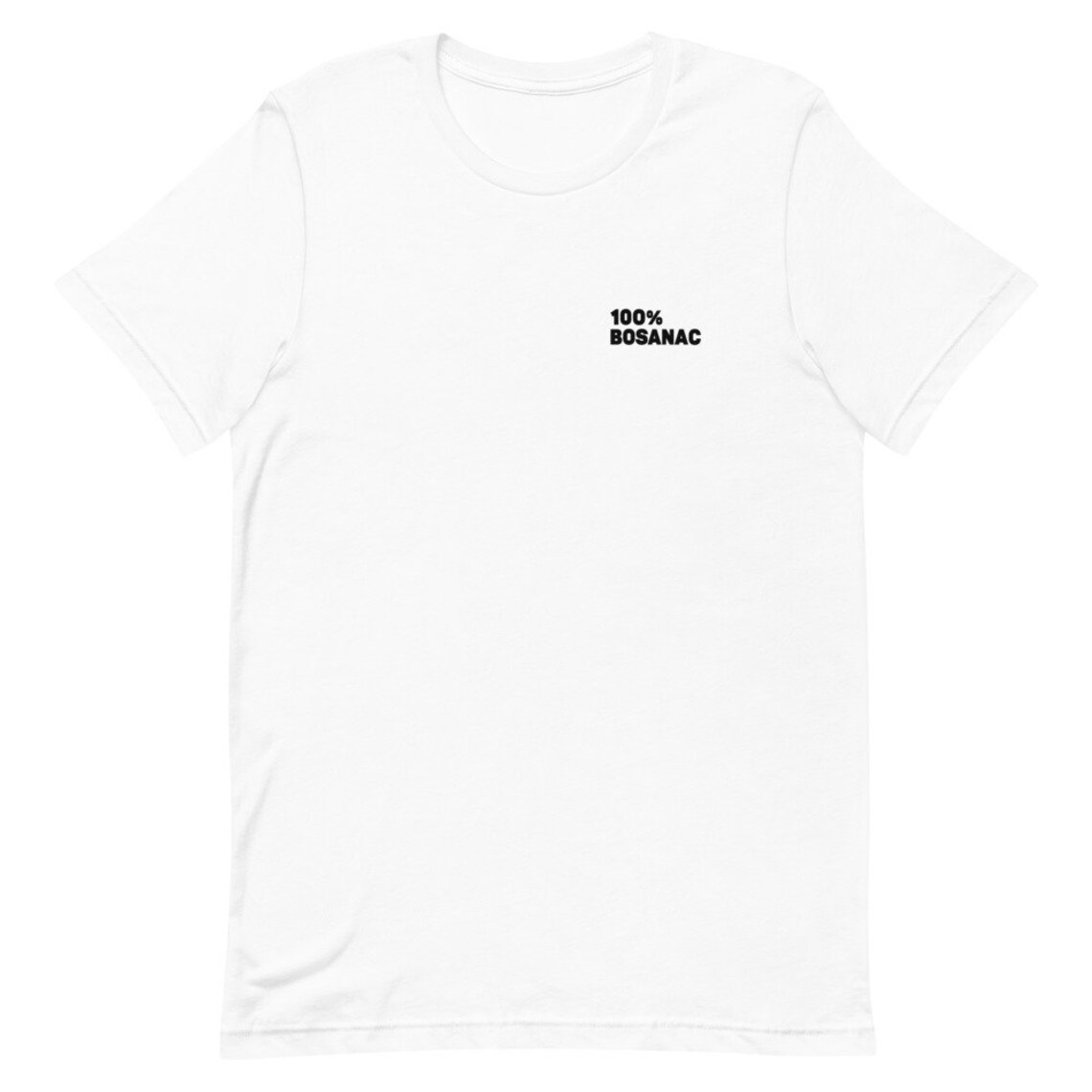 100% Bosanac. Unisex T-Shirt Balkan Clothing Bosnian | Etsy