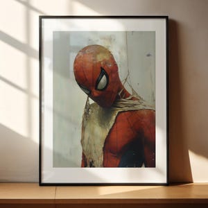 SPIDER-MAN - Art Print Poster Portrait