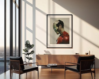 IRON MAN - Art Print Poster Portrait