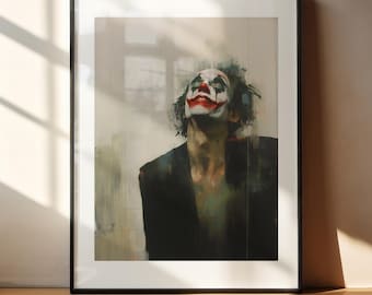 JOKER - Póster artístico con retrato
