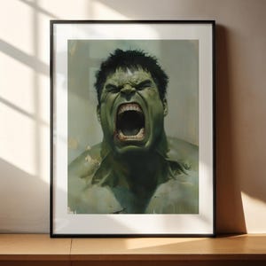 HULK - Art Print Poster Portrait
