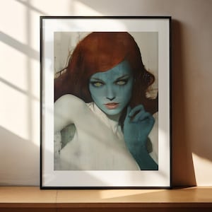 MYSTIQUE - Art Print Poster Portrait