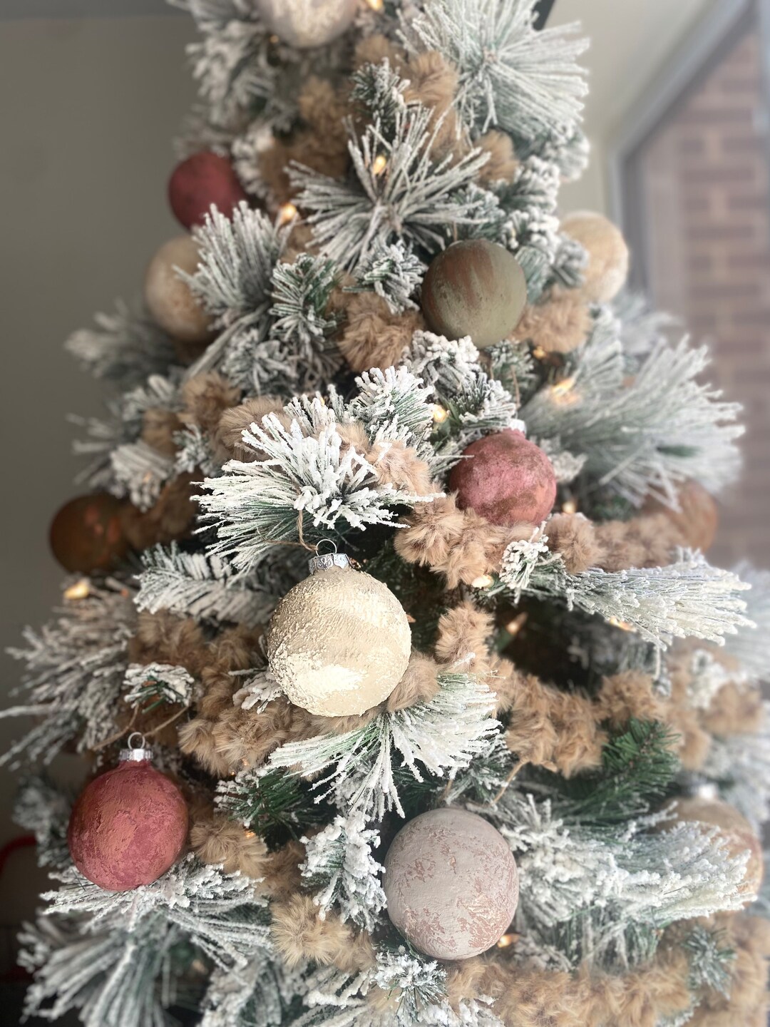 Christmas Ornaments, Texture, Textured Ornaments, Xmas Ornaments