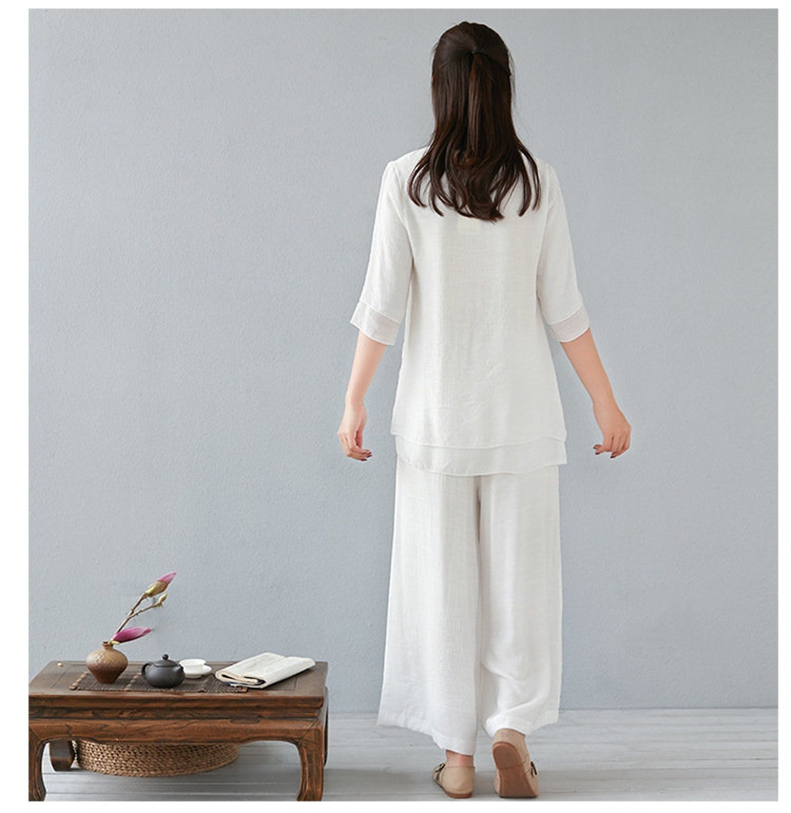 Women's Meditation Clothes Chinese Style Yoga Clothes Etsy
