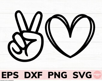 Free Free 248 Hand Peace Love Svg SVG PNG EPS DXF File