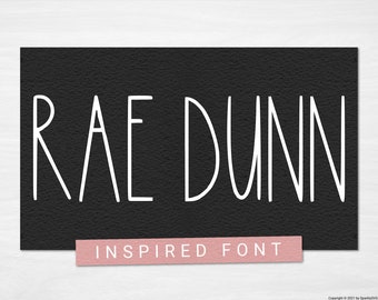 Rae Dunn Font - Rae Dunn Font SVG - Cricut Font - Handwritten Font - Farmhouse Font