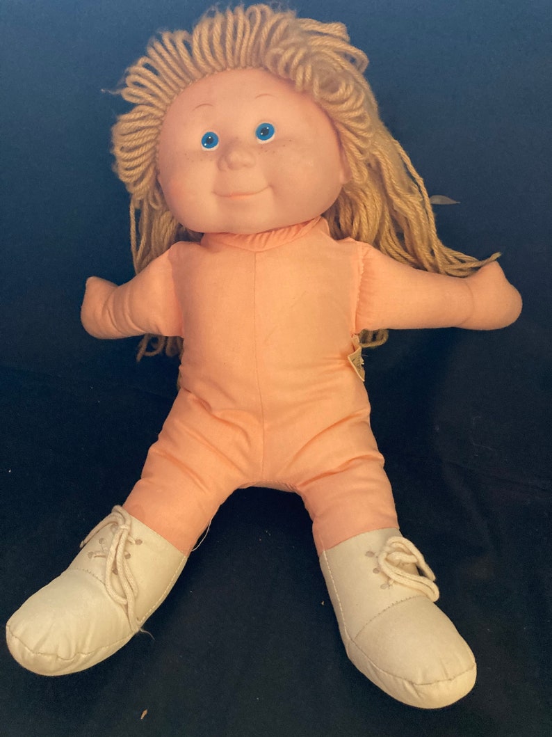 Vintage Flower Kid Doll by Blue Box 1980s Etsy