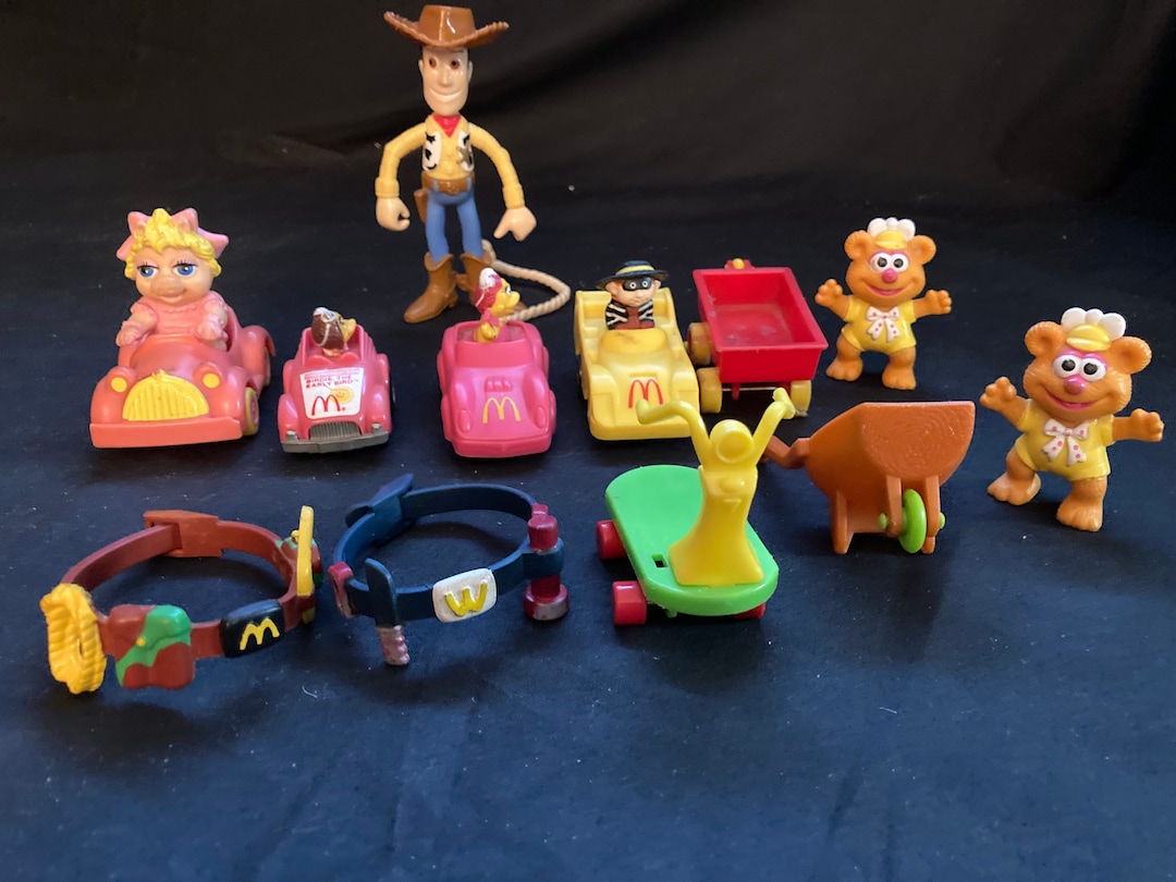 Vintage - Mcdonalds Happy Meal Toys - 1980s - Etsy