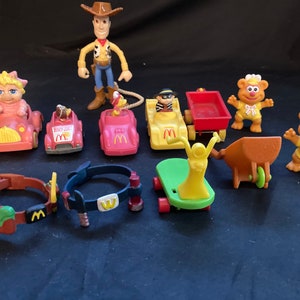 Vintage - McDonalds Happy Meal Toys - 1980s