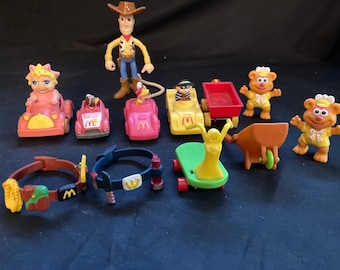 Vintage - McDonalds Happy Meal Toys - 1980s