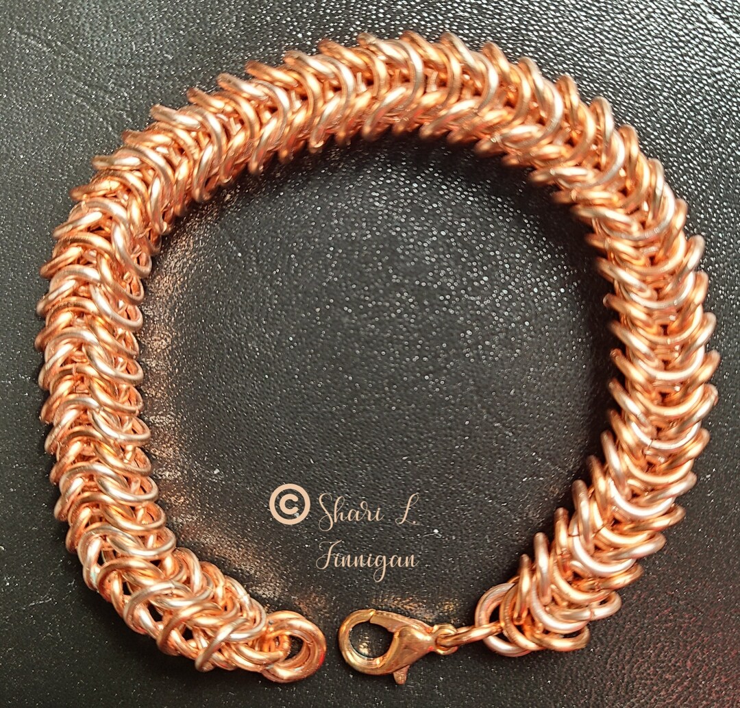 Copper Love! Box Weave, Chainmail, Heavyweight - Etsy