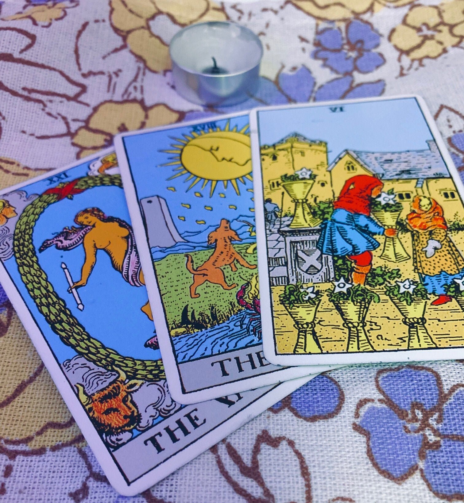 3 card tarot pull oracle cards 24 hour response D Etsy