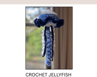 PDF PATTERN | Crochet Hanging Jellyfish