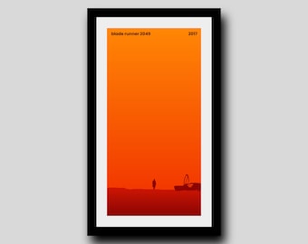 Blade Runner 2049 (2017) Minimalist Film Poster | Digital Download
