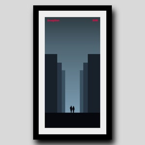 Inception (2010) Affiche de film minimaliste | Téléchargement numérique