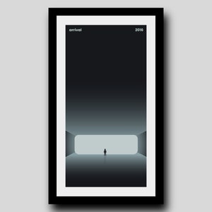 Arrival (2016) Minimalist Film Poster | Digital Download