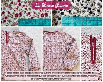 La blouse fleurie