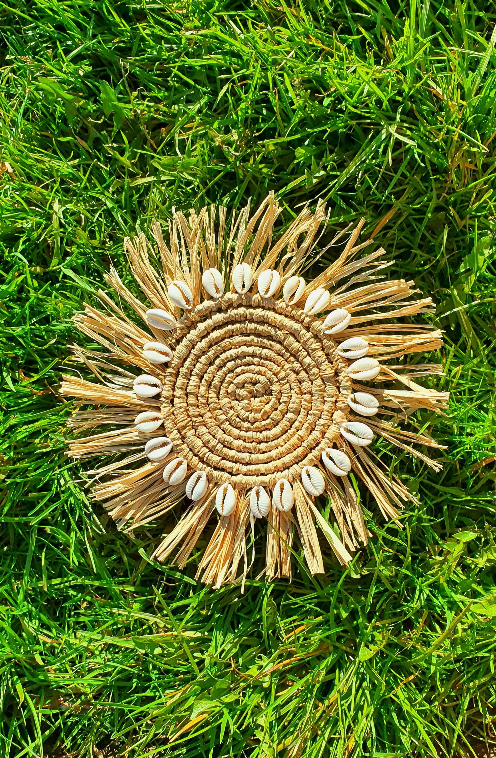 Raffia Coaster Etsy