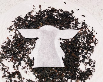 Yoda, El Niño, Grogu / 6 Bolsas de Té en Forma / Envío GRATIS / 1 Mini Panal GRATIS con cada pedido / Fan de Star Wars / Regalo del Día del Padre /