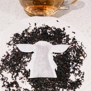 Yoda, The Child, Grogu | 6 Shaped Tea Bag | FREE Shipping | 1 FREE Mini Honeycomb w/ Every Order | Star Wars Fan | Father’s Day Gift | image 1