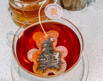 Thank you Beary Much | FREE Shipping | 1 FREE Mini Honeycomb w/ Every Order | Teacher Gift | Appreciation Gift | Tea Lovers (6 Tea bags)