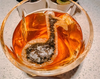 Musical Note 6 Shaped Tea Bag | FREE Shipping | 1 FREE Mini Honeycomb w/ Every Order | Gift Music Lovers fan | (6 Tea bags)