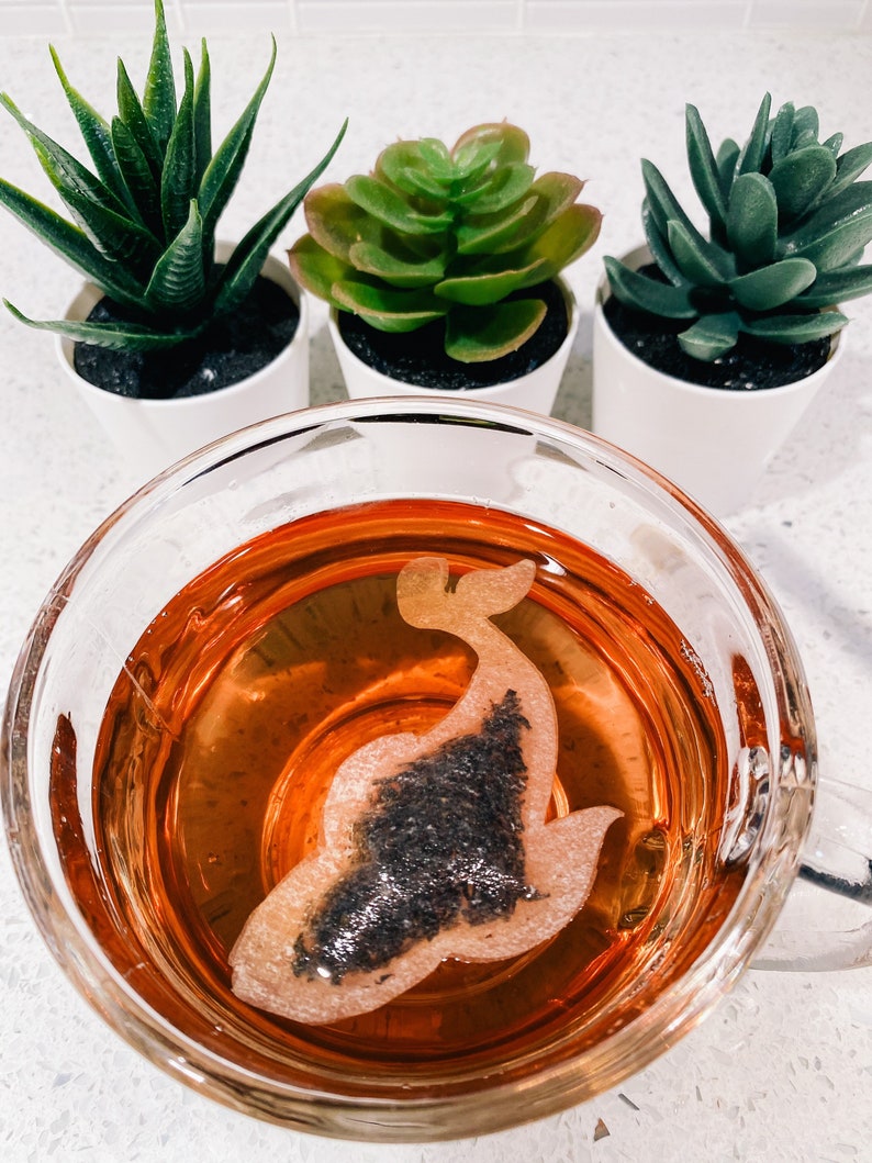 Pisces Zodiac Tea Gift FREE Shipping FREE Mini Honeycomb w/ Every Order 6 Horoscope Shaped Tea Bags Unique Gift 6 Tea Bags image 1