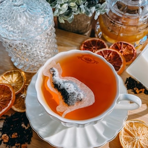 Cat 6 Shaped Tea Bag | FREE Shipping | 1 FREE Mini Honeycomb w/ Every Order | Gift for Cat Owners| Tea Lovers (6 Tea bags)