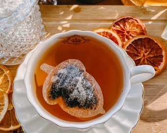 Acorn 6 Shaped Tea Bag | FREE Shipping | 1 FREE Mini Honeycomb w/ Every Order | Gift for Fall/Autumn | Tea Lovers (6 Tea bags)