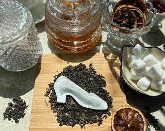 Zapatilla de Rubí (6 bolsitas de té) / Envío GRATIS / 1 mini palito de madera con forma de panal / 6 bolsitas de té / Regalo para el Mago de Oz