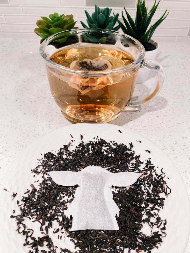 Yoda, The Child, Grogu | 6 Shaped Tea Bag | FREE Shipping | 1 FREE Mini Honeycomb w/ Every Order | Star Wars Fan | Father’s Day Gift | image 1