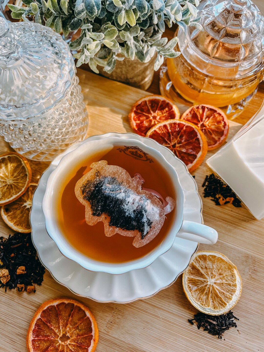 Adorable Pigs 6 Shaped Tea Bag | FREE Shipping | FREE Mini Honeycomb W ...
