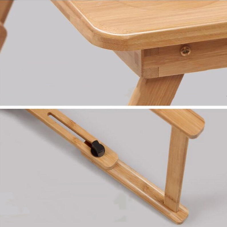 Hand Folding Laptop Desk for Bed & Sofa Laptop Bed Tray Table Etsy