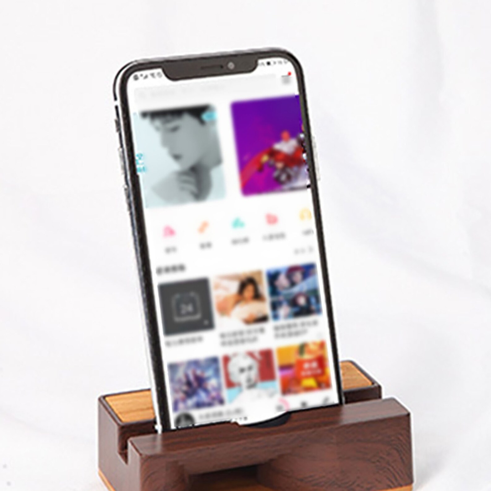 Wooden Sound Amplifier Holder Stand Multifunctional Desktop Etsy