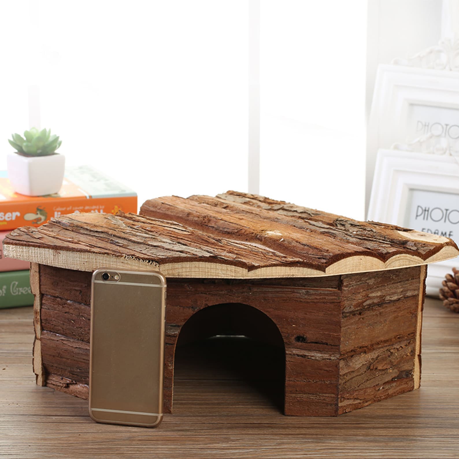 Wooden Hamster House/ Small Pets Hideout/ Hamster Cage Play Etsy